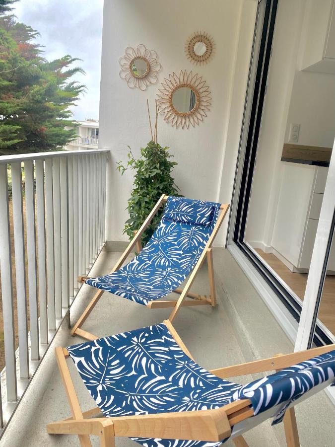 Appartement Residence Le Goulvars-Plage Du Goviro キブロン エクステリア 写真