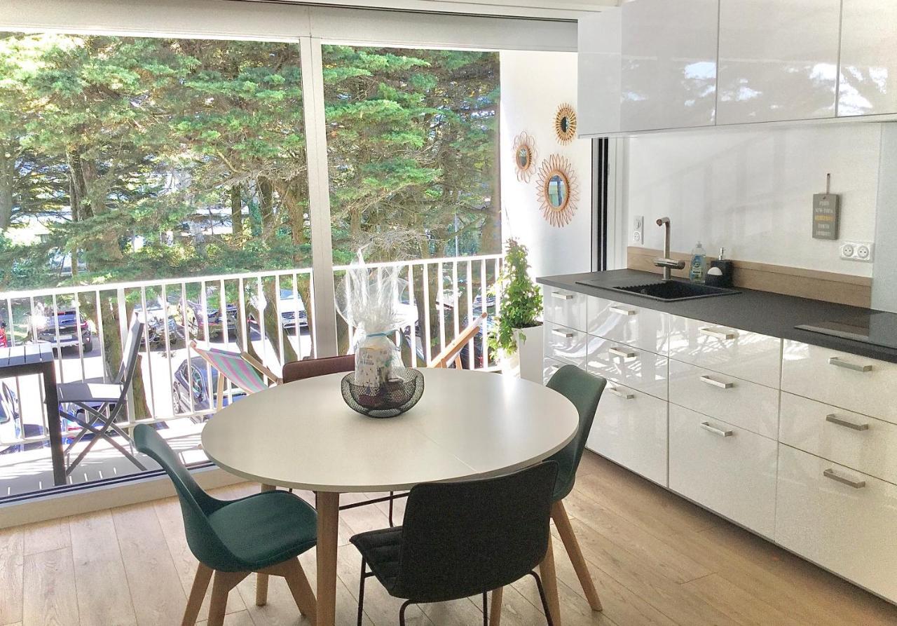 Appartement Residence Le Goulvars-Plage Du Goviro キブロン エクステリア 写真